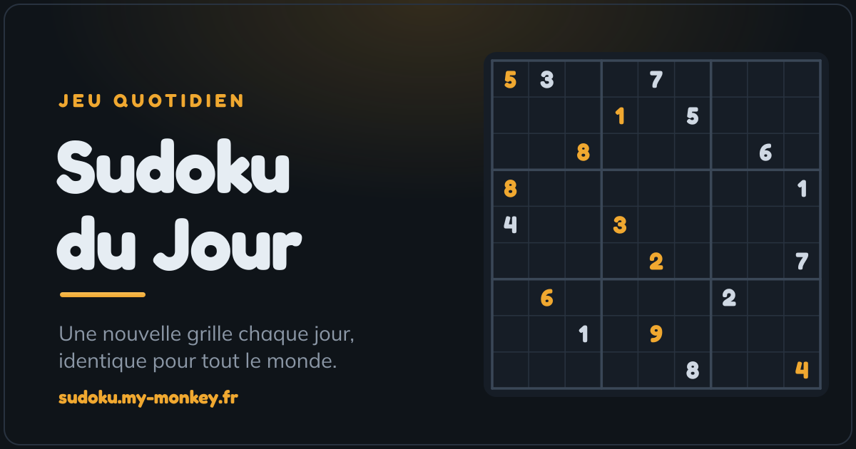 Sudoku du Jour